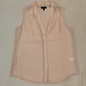 Spense Sleeveless Sheer Top